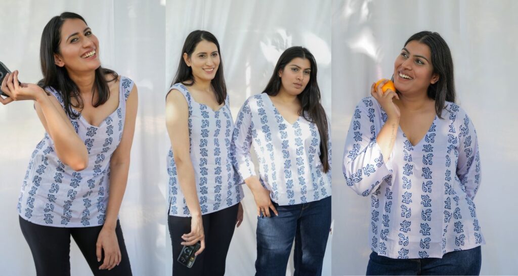sleeveless vs three quarter sleeve kurti for daily comfort